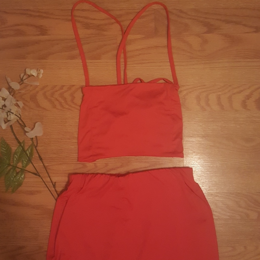 Crop Top Co-Ord Set - Picture 4 of 7